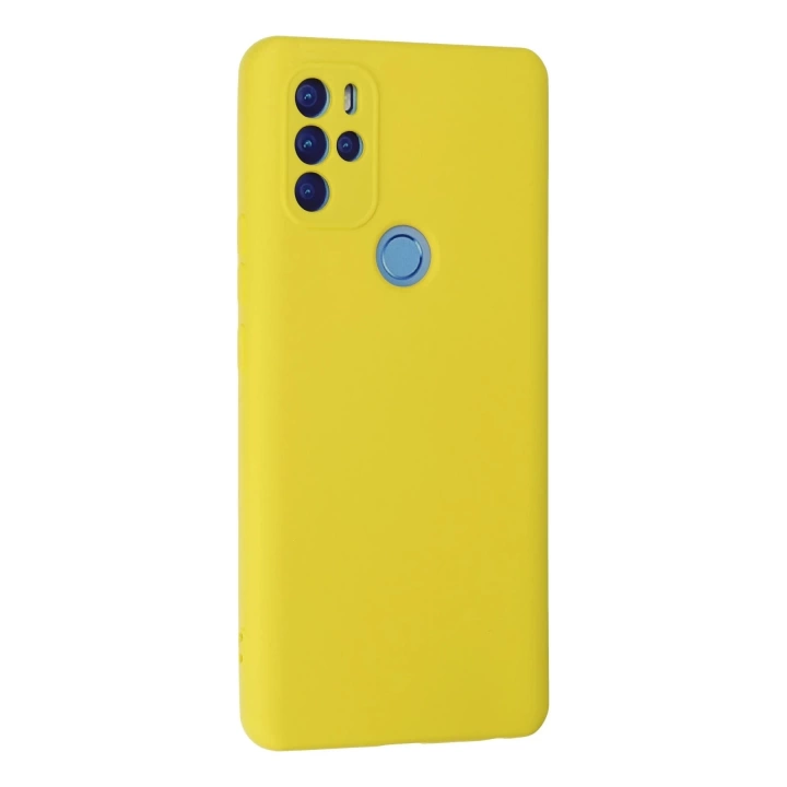 BFS  General Mobile GM 21 Pro Kılıf Nano içi Kadife Silikon - Sarı