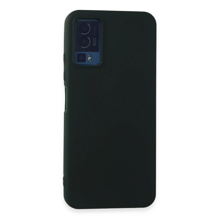 BFS  General Mobile GM 23 Kılıf First Silikon - Koyu Yeşil