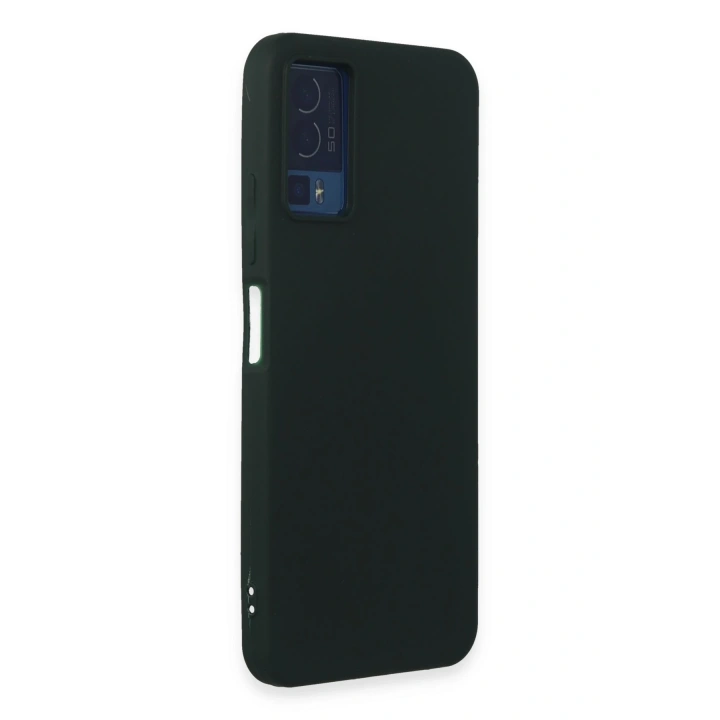 BFS  General Mobile GM 23 Kılıf First Silikon - Koyu Yeşil