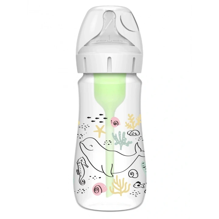 BFS Geniş Ağız PP Antikolik Options Biberon  270ml Kız