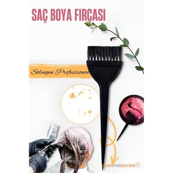 BFS Geniş Uçlu Saç Boya Fırçası Balyaj Fırçası Solingen Professional