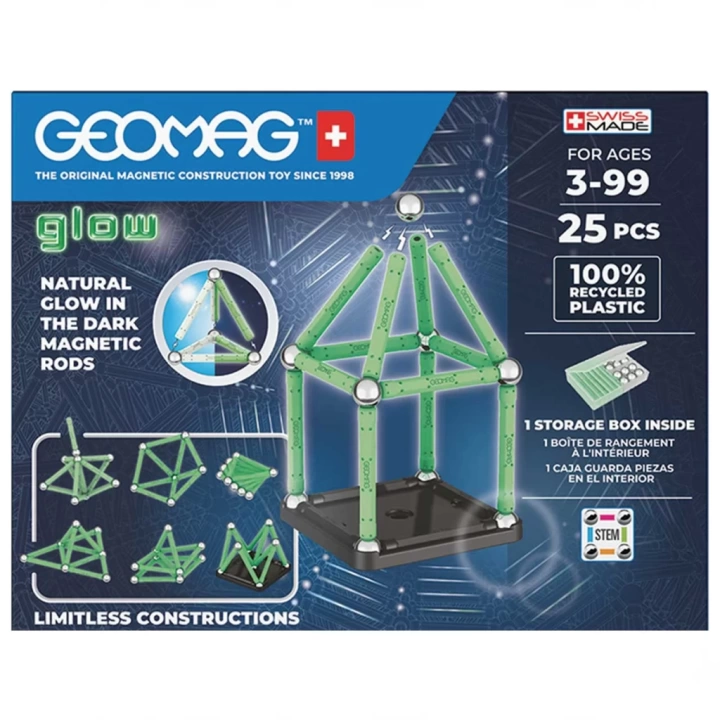 BFS   Geomag Glow Manyetik Zeka Oyunu 25 Parça