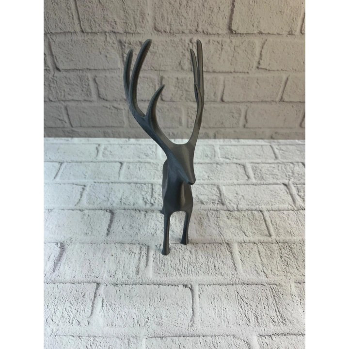 BFS GEYİK FİGÜRÜ GRİ