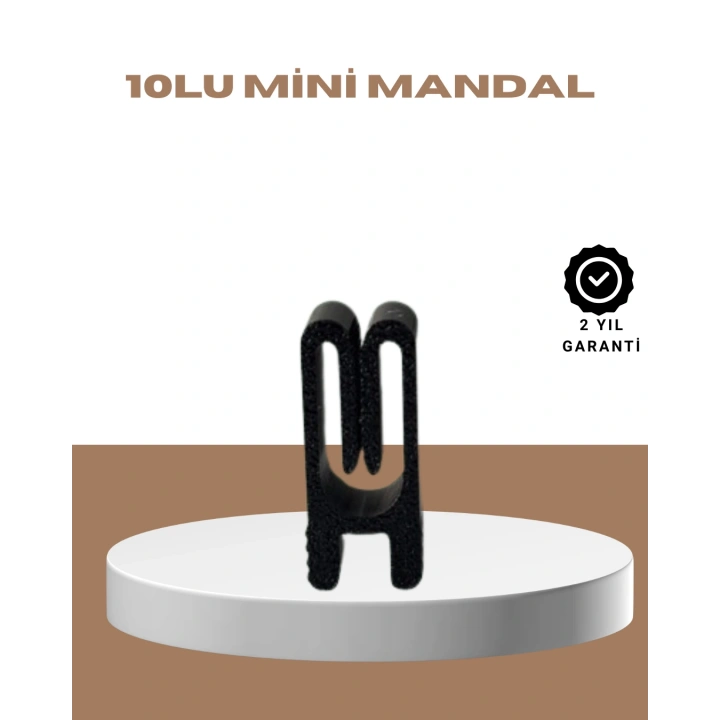 BFS Gıda Saklama Mandalı Tazelik Koruyucu 10’lu Set