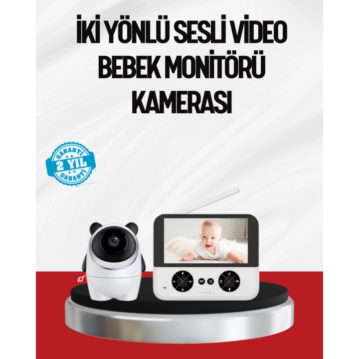 BFS Görüntülü Bebek Monitörü 4.3 İnç Ekran ve Sesli İletişim