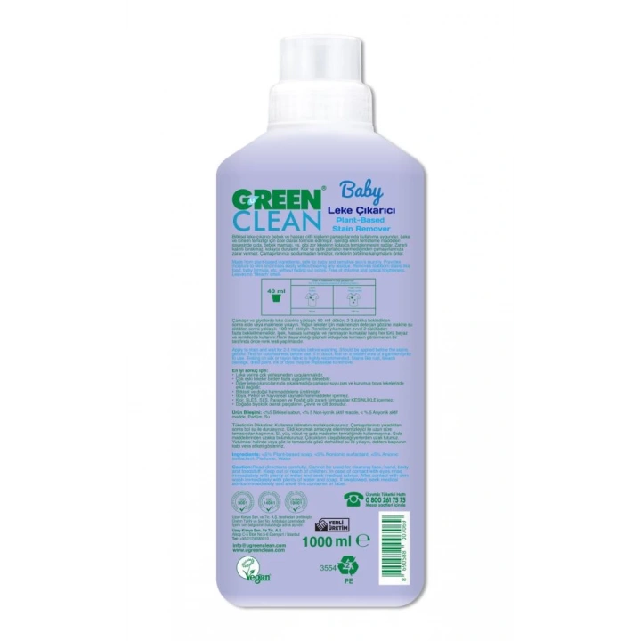 BFS   Green Clean Baby Bitkisel Leke Çıkarıcı 1000 ml