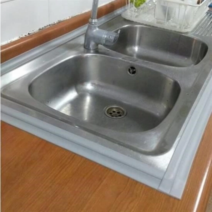 BFS  Gri Su Sızdırmaz  Banyo Mutfak Lavabo Küvet İzolasyon Şerit Bant
