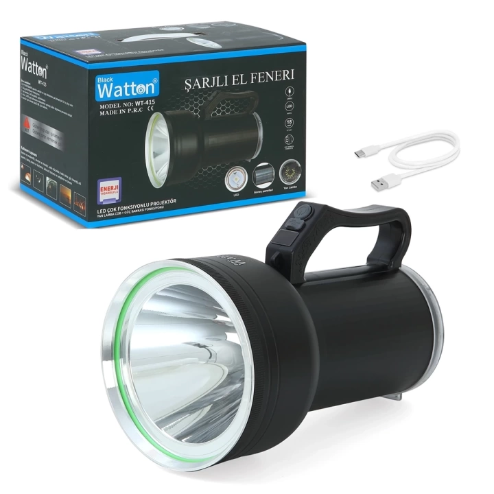 BFS Gt Led Taşınabilir Güneş Solar Ledli Fener  Wt-415