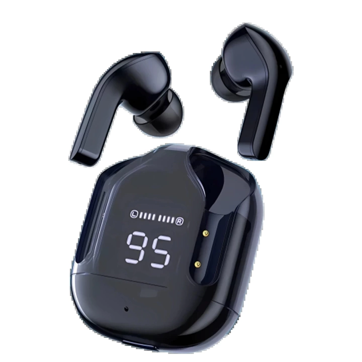 BFS GT13 Dijital Şarj Göstergeli Kablosuz Airpods Kulaklık - Siyah