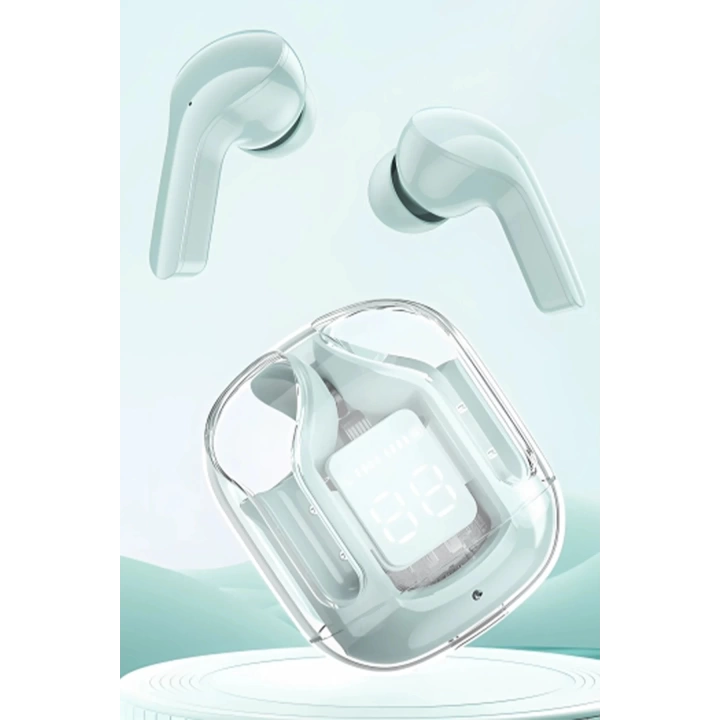 BFS GT13 Dijital Şarj Göstergeli Kablosuz Airpods Kulaklık - Siyah