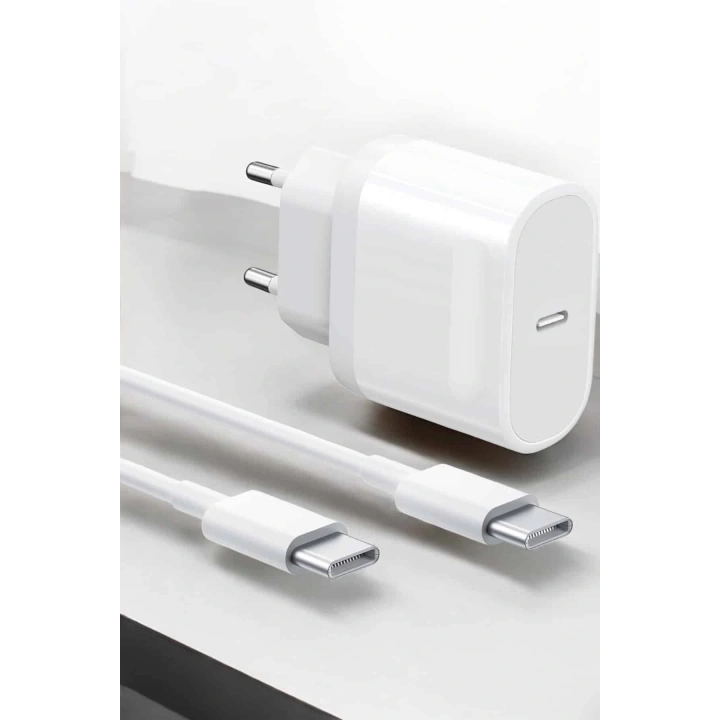 BFS Güç Adaptörü ve Kablosu Şarj Aleti 15/15 Pro Max Uyumlu Hızlı Şarj