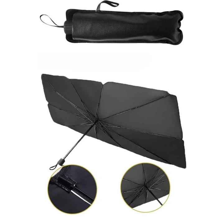 BFS Güneş Önleyici Katlanabilir Oto Araba Güneşlik Şemsiye Tip Ön Cam