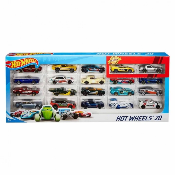 BFS  H7045 Hot Wheels 20li Araba Seti