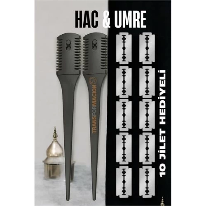 BFS Hac Tıraş Usturası Umre Usturası Tıraş Aleti 10 Jiletli