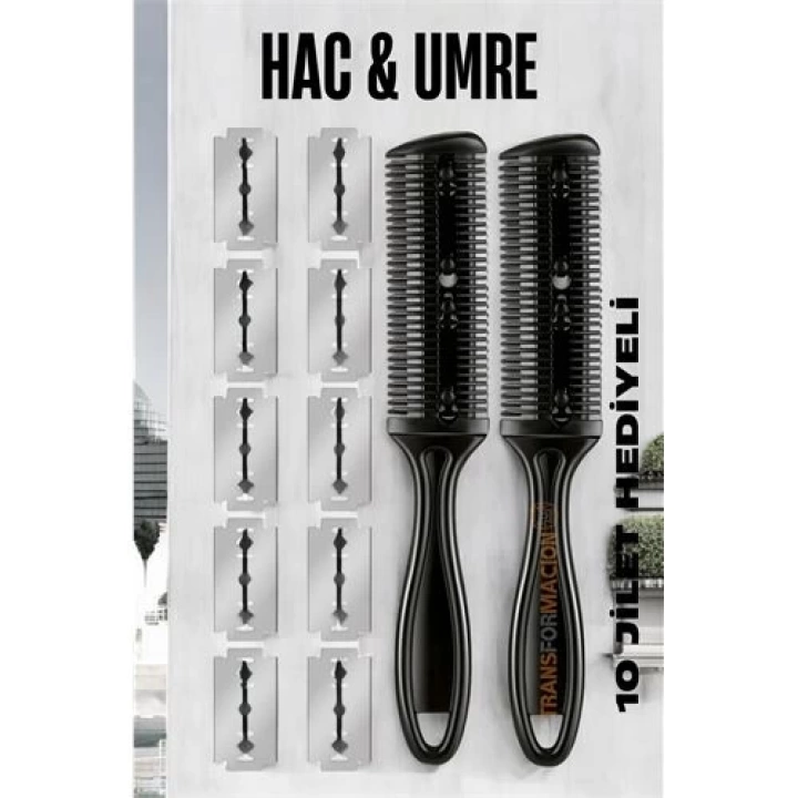 BFS Hac Tıraş Usturası Umre Usturası Tıraş Aleti 10 Jiletli