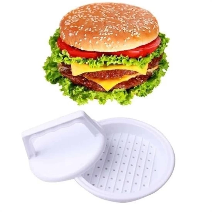 BFS   Hamburger Ve Köfte Şekillendirici Köfte Kalıbı Pratik Burger Pres Aparatı