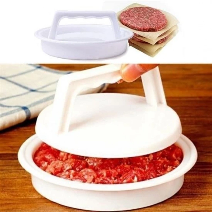 BFS   Hamburger Ve Köfte Şekillendirici Köfte Kalıbı Pratik Burger Pres Aparatı