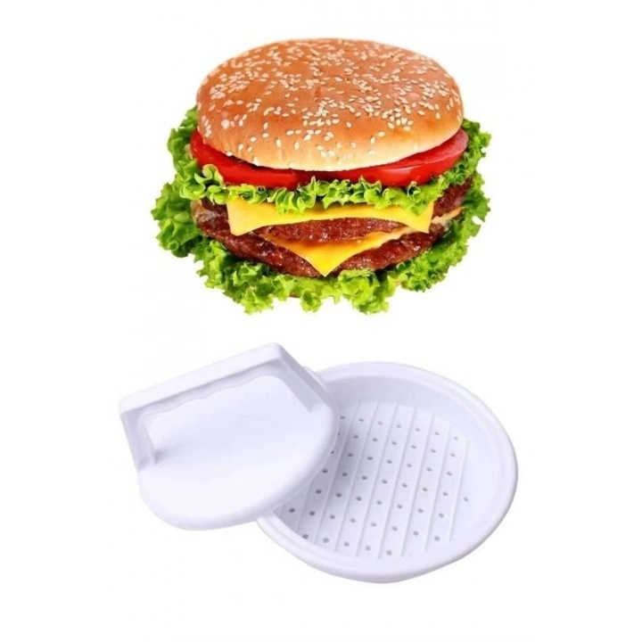 BFS   Hamburger Ve Köfte Şekillendirici Köfte Kalıbı Pratik Burger Pres Aparatı