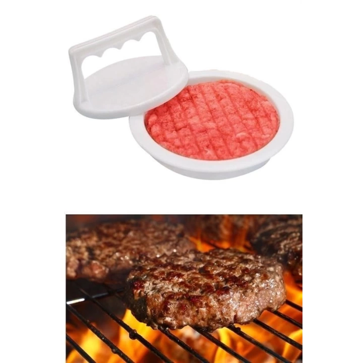 BFS   Hamburger Ve Köfte Şekillendirici Köfte Kalıbı Pratik Burger Pres Aparatı