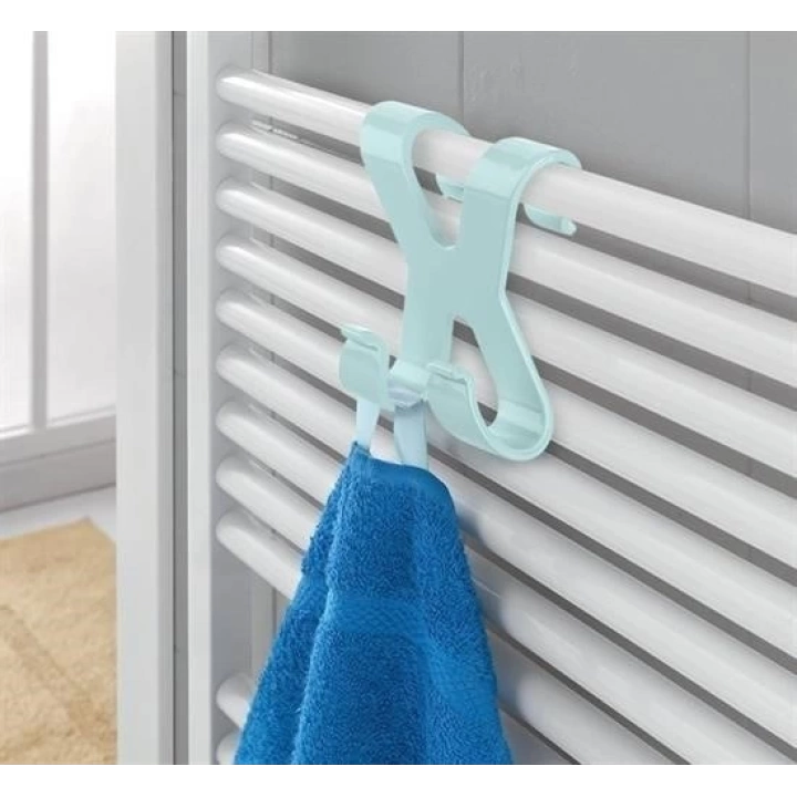 BFS  Hang it Pratik Kolay Taşımabilir Havlupan 2 Kancalı Banyo Askısı