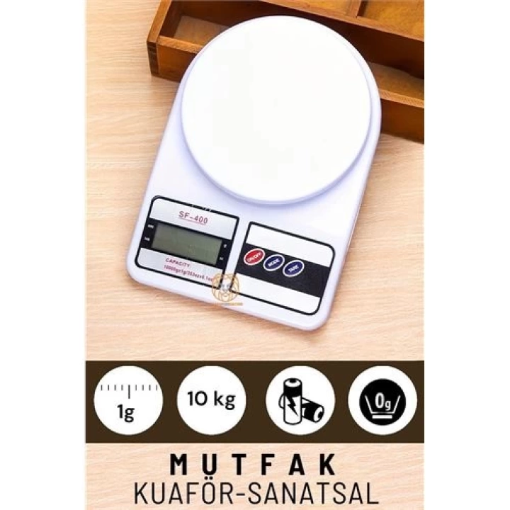 BFS  Hassas Mutfak Terazisi Kuaför Terazisi 10 Kg