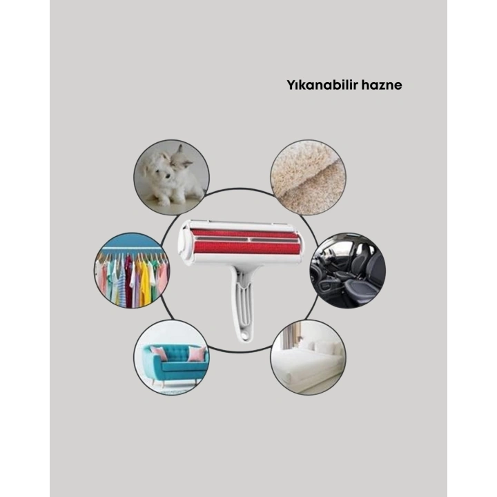 BFS Hazneli Kedi Köpek Tüy Temizleyici – Halı, Koltuk ve Kıyafet