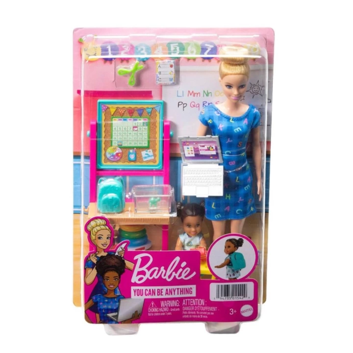 BFS   HCN19 Barbie Anaokulu Öğretmeni Oyun Seti