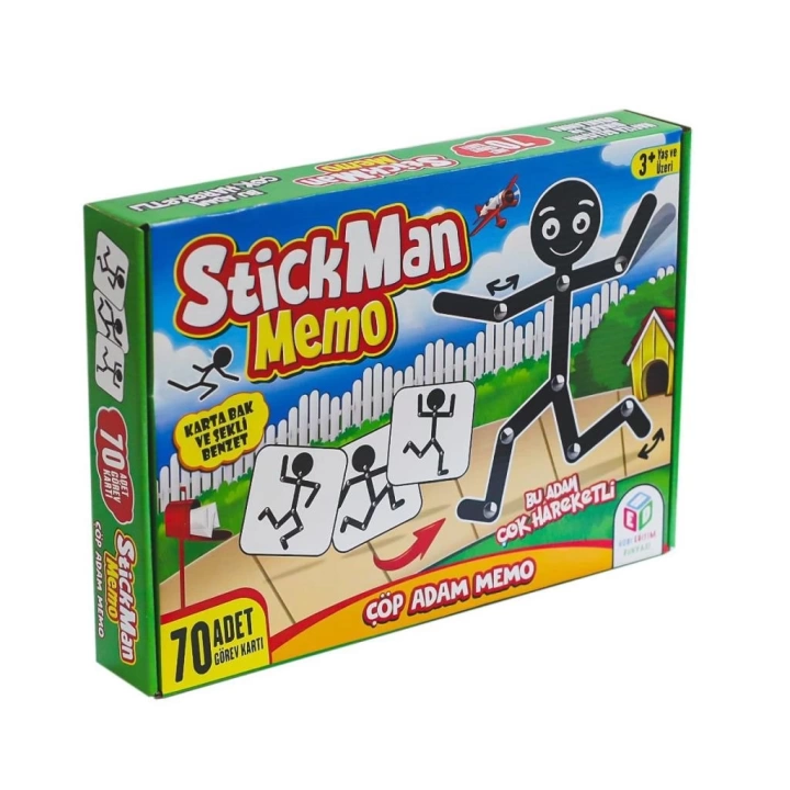 BFS   HED 109 Çöp Adam Stick Man Oyunu -Hobi Oyuncak