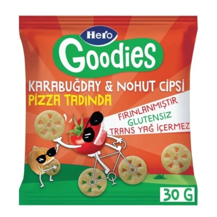 BFS  Hero Goodies Pizza Sağlıklı Cips 30 Gr