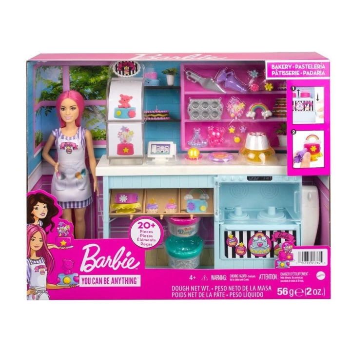 BFS  HGB73 Barbie Pasta Dükkanı Oyun Seti