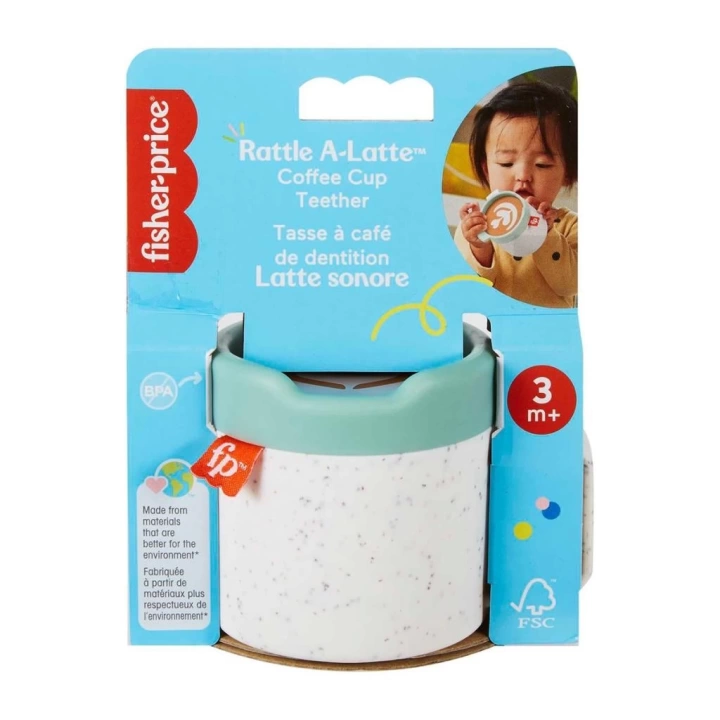 BFS  HGB86 Fisher-Price Latte Diş Kaşıyıcı ve Çıngırak