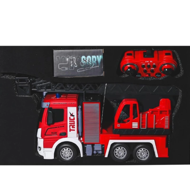 BFS   HJ8002-1 Kumandalı Metal İtfaiye 1:12 -Gepttoys