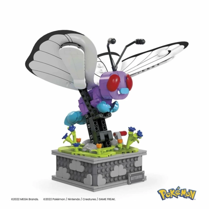 BFS  HKT22 MEGA™ Pokémon™ Motion Butterfree 582 parça +12 yaş