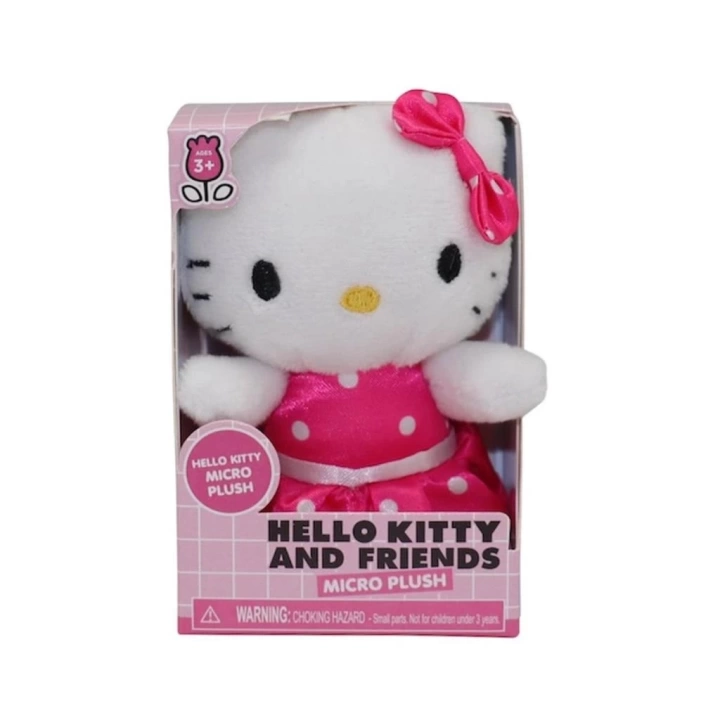 BFS   HKT25000 Hello Kitty 7.5 cm Mini Pelüş 25087