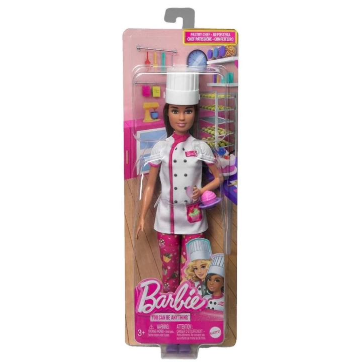 BFS   HKT67 Barbie Kariyer Bebekleri Serisi - Pasta Şefi