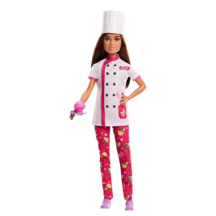 BFS   HKT67 Barbie Kariyer Bebekleri Serisi - Pasta Şefi