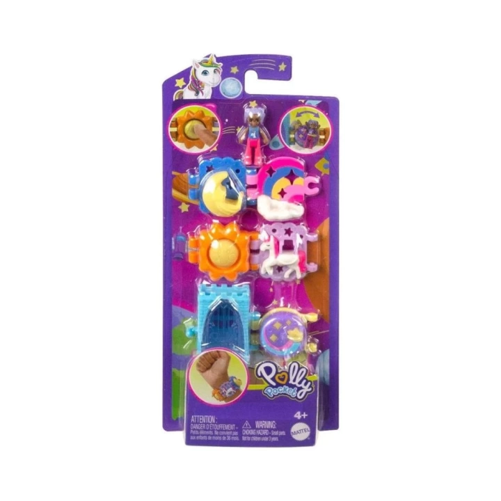 BFS  HKV67 Polly Pocket Bileklik Olabilen Sevimli Oyun Setleri