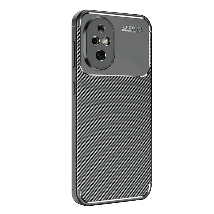 BFS  Honor 200 Kılıf Auto Focus Karbon Kapak - Siyah