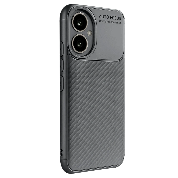 BFS  Honor 400 Kılıf Auto Focus Karbon Kapak - Gri