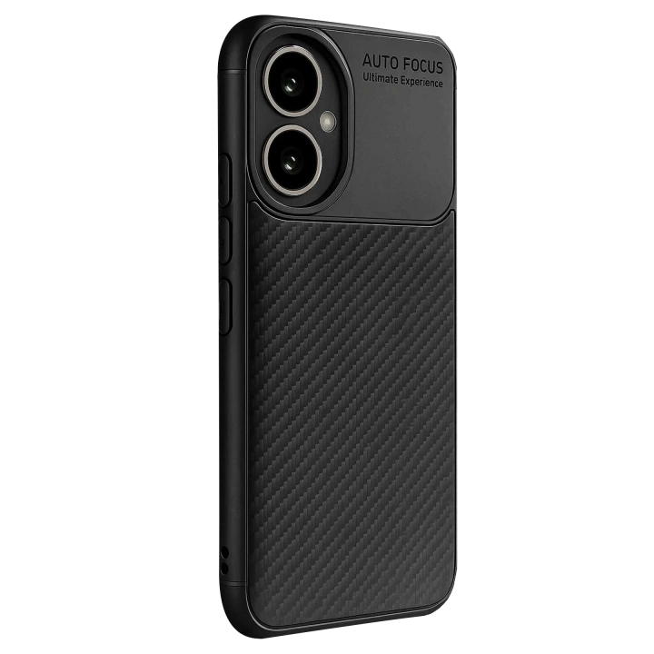 BFS  Honor 400 Kılıf Auto Focus Karbon Kapak - Siyah