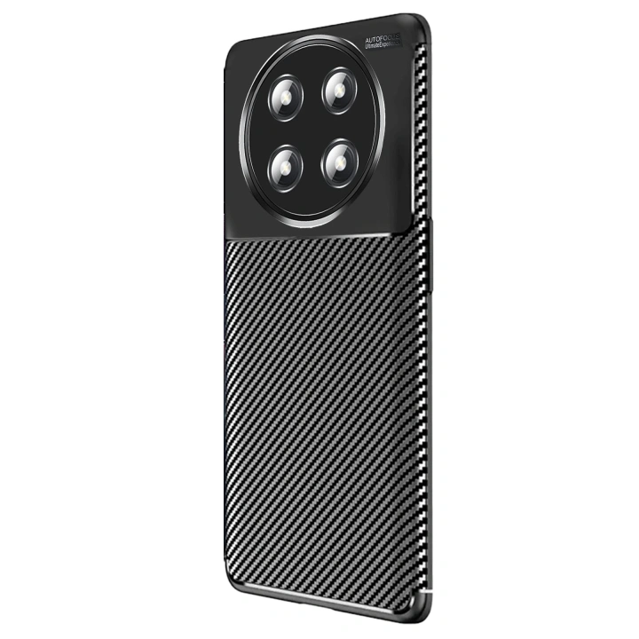 BFS  Honor Magic 7 Lite Kılıf Auto Focus Karbon Kapak - Siyah