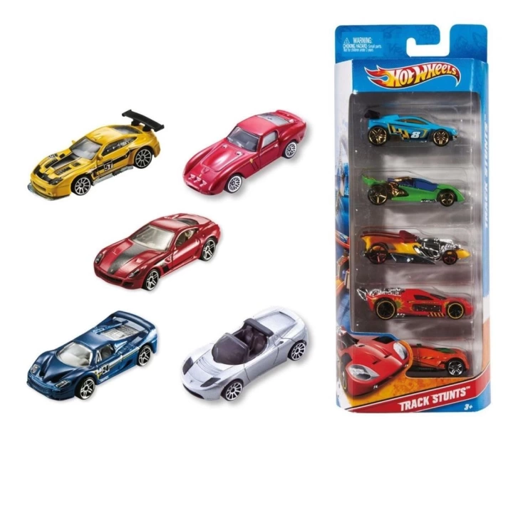BFS   Hot Wheels 5li Araba Seti