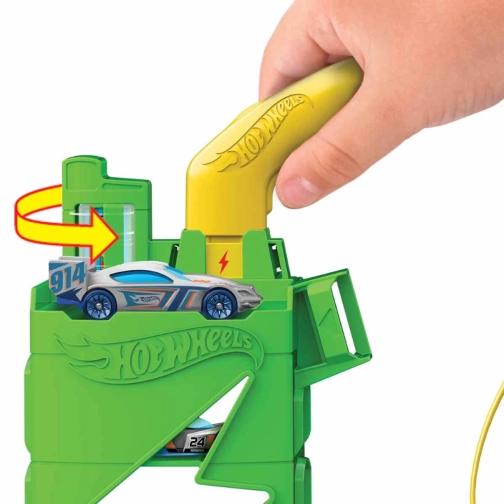 BFS   Hot Wheels Elektrikli Araç Şarj İstasyonu Oyun Seti HTN79