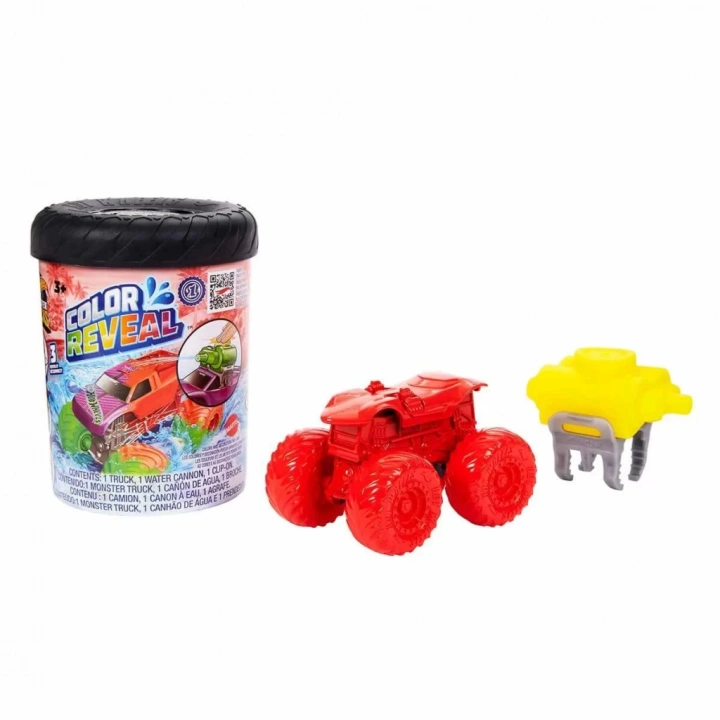 BFS   Hot Wheels Monster Trucks Renk Değiştiren Arabalar Seri 2 HJF39