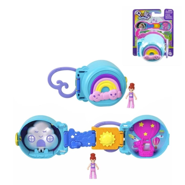 BFS     HRD73 Polly Pocket Sevimli Hayvancık Temalı Mini Oyun Setleri