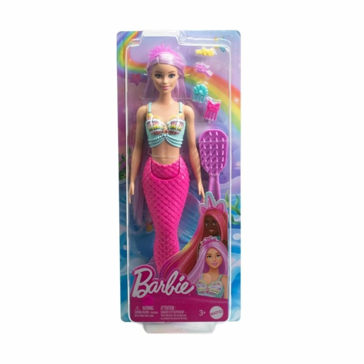 BFS   HRR00 Barbie Uzun Saçlı Muhteşem Deniz Kızı