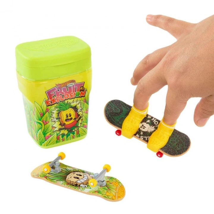 BFS   HTP10 Hot Wheels Skate İkili Parmak Kaykay Kutusu (Aromalı Sakız Kutusu Temalı)