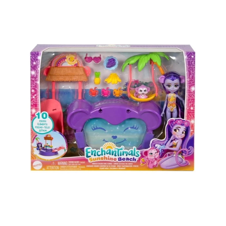 BFS   HTW73 Enchantimals Eğlenceli Havuz Partisi Oyun Seti