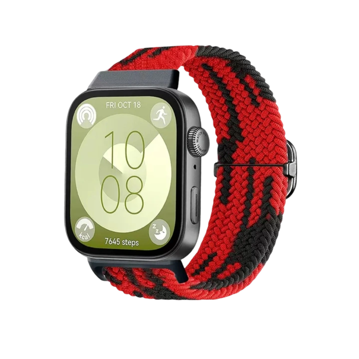 BFS  Huawei Fit 4 Star Kordon - Kırmızı-Siyah