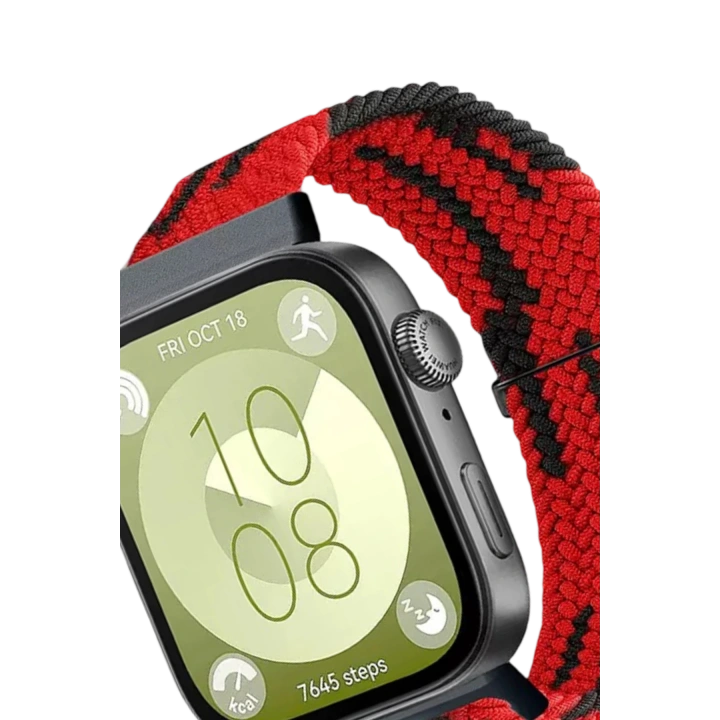 BFS  Huawei Fit 4 Star Kordon - Kırmızı-Siyah